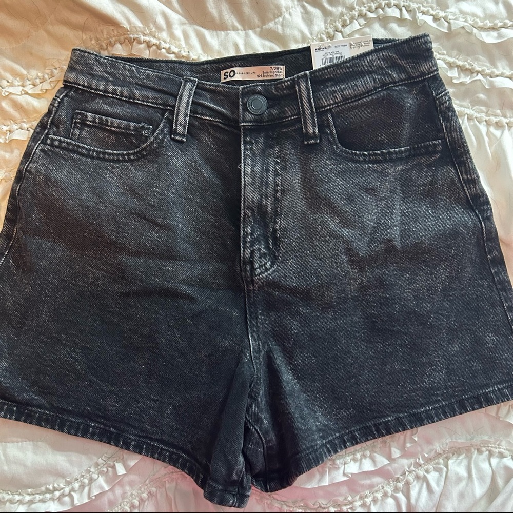 SO denim shorts